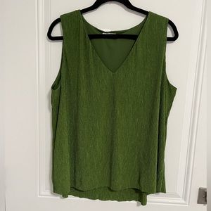 Mango Women’s Textured Sleeveless Top - EU Size XL / US Size L